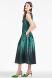 Anissa Dress - Emerald Wisteria