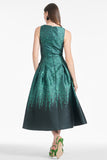 Anissa Dress - Emerald Wisteria