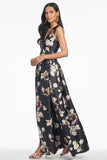 Brooke Gown - Black Venetia Petal