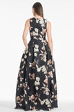 Brooke Gown - Black Venetia Petal