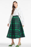 Leighton Skirt - Emerald Shibori