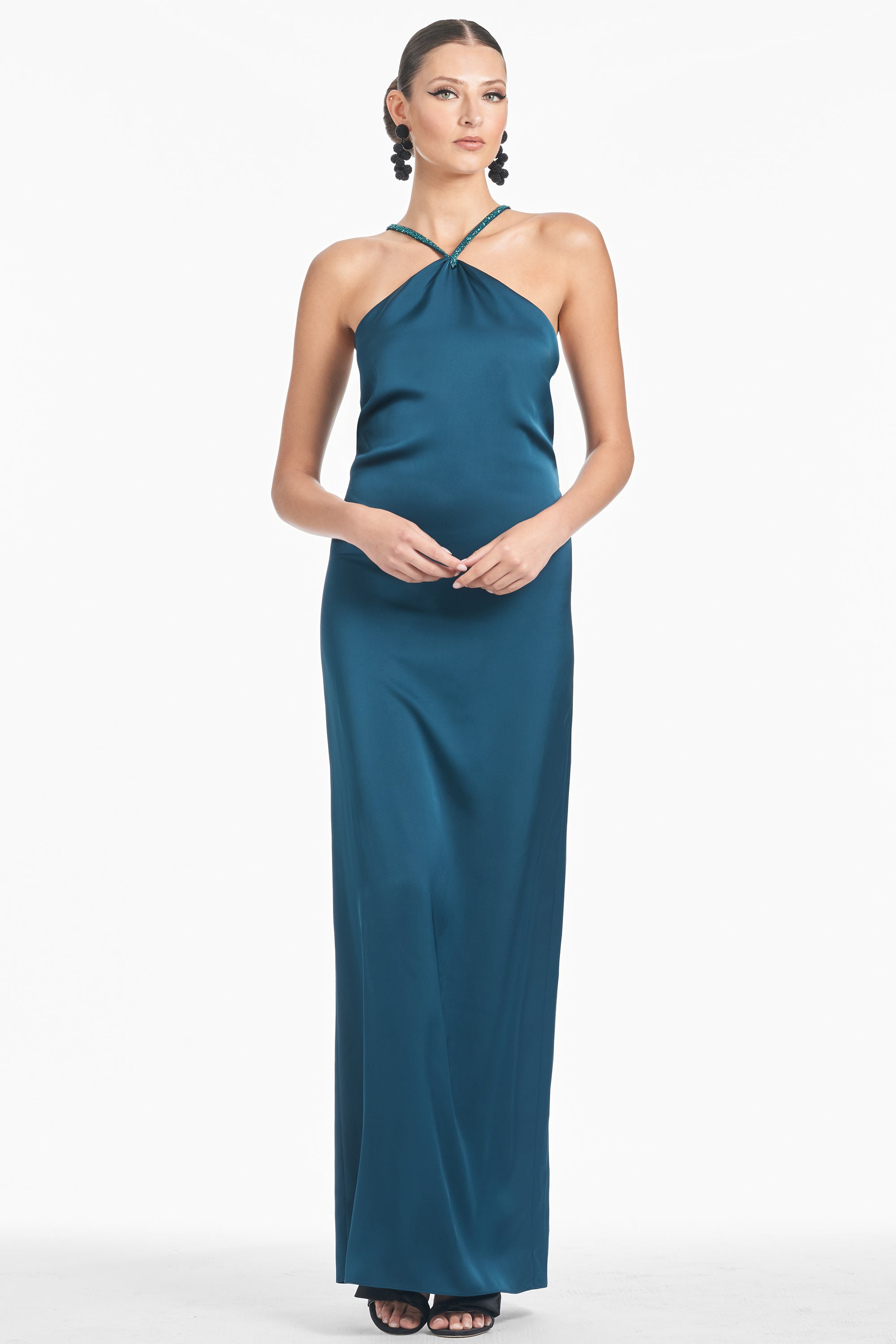 Becca Gown - Bottle Green