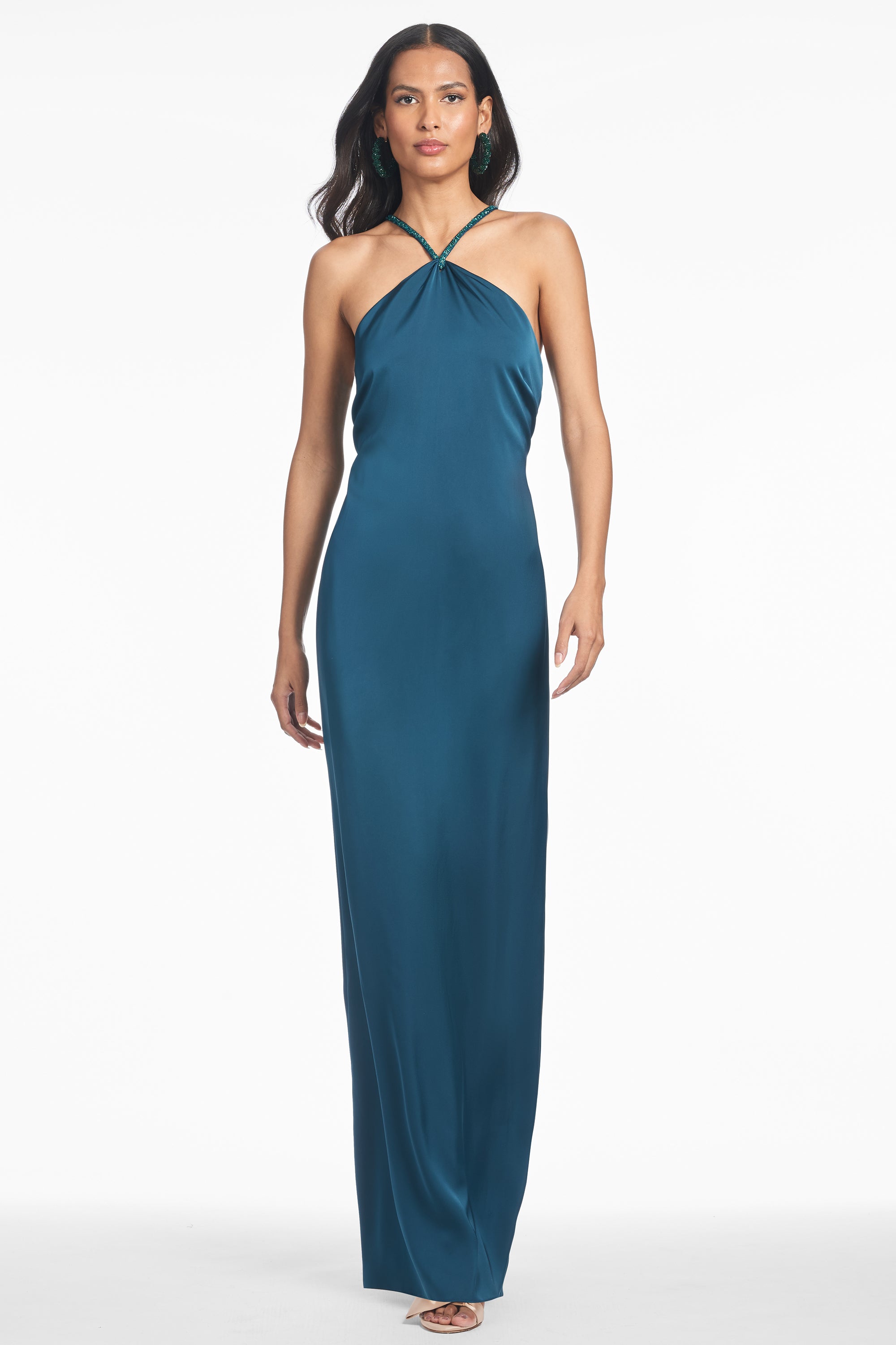 Becca Gown - Bottle Green