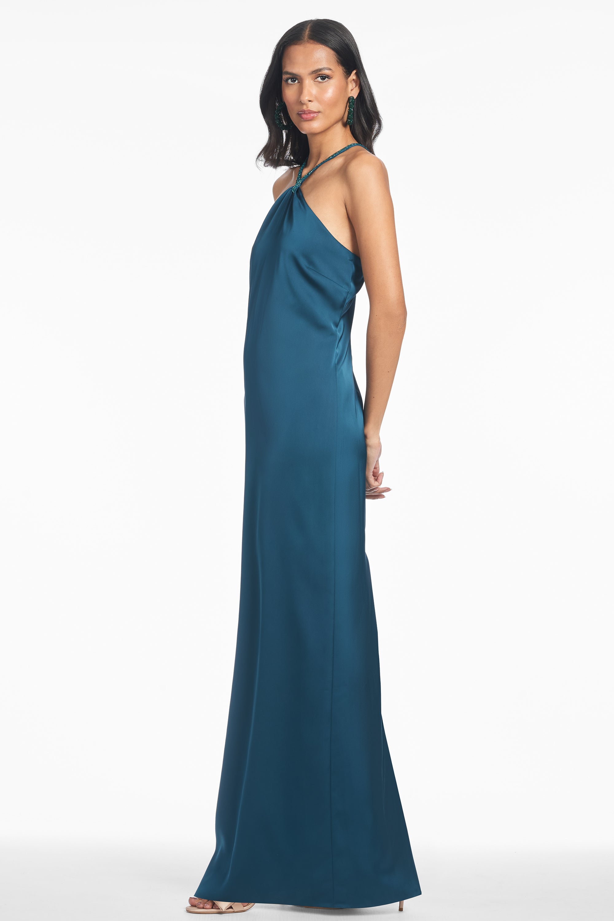 Becca Gown - Bottle Green