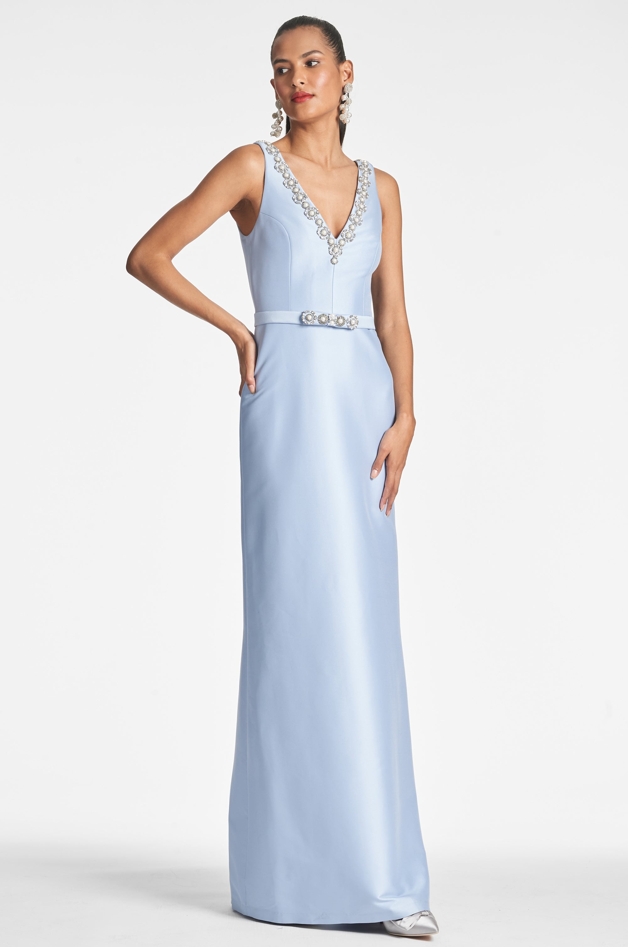 Garda Gown - Glacial Blue