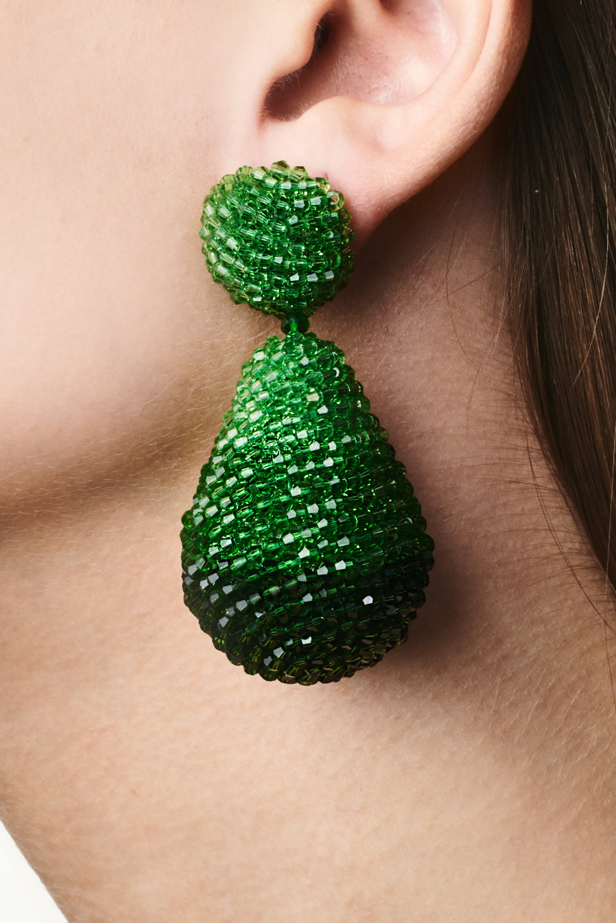 ELISE EARRINGS - EMERALD