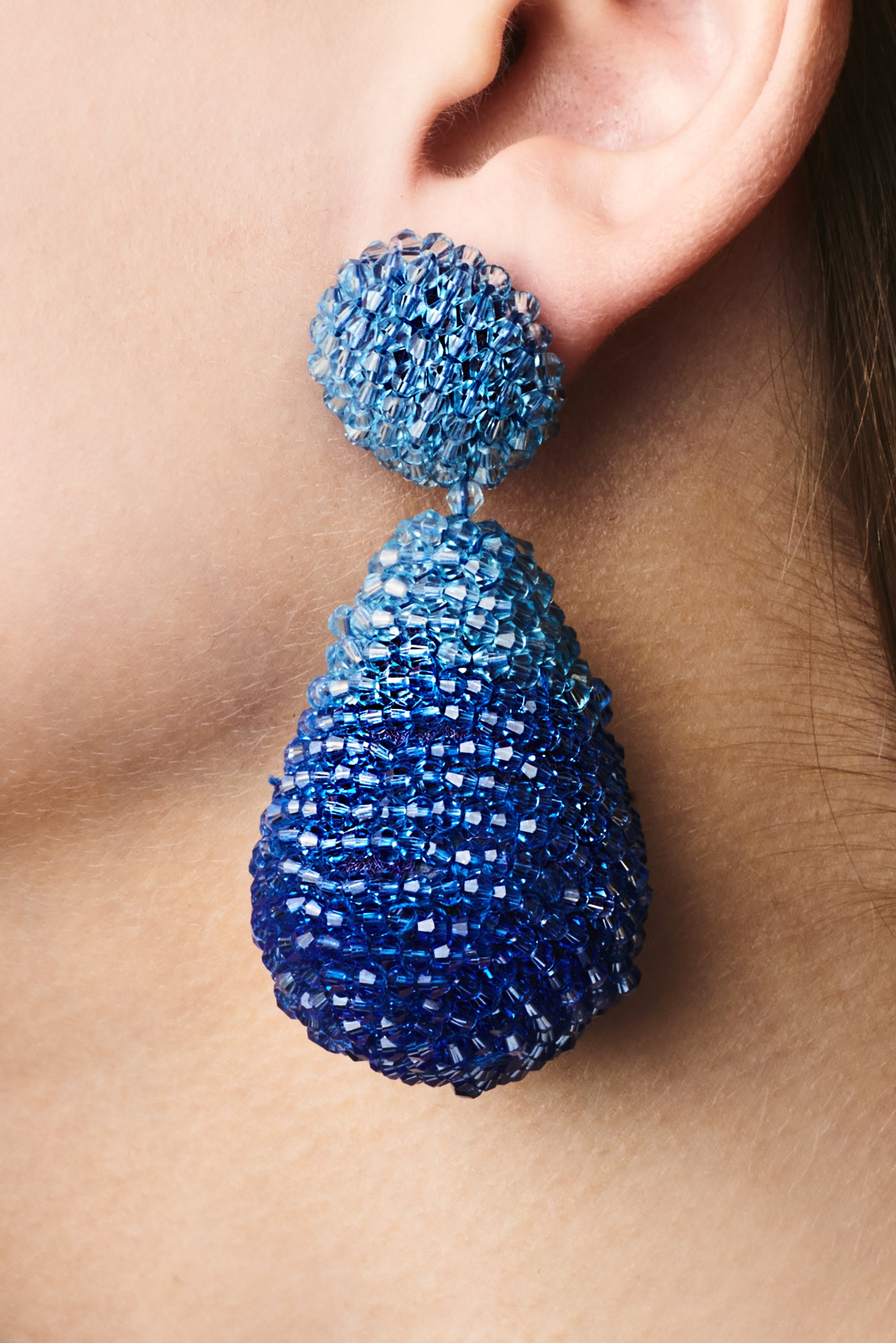 ELISE EARRINGS - SAPPHIRE