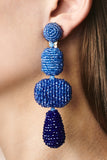 JOSEPHINE EARRINGS - AQUA OMBRE