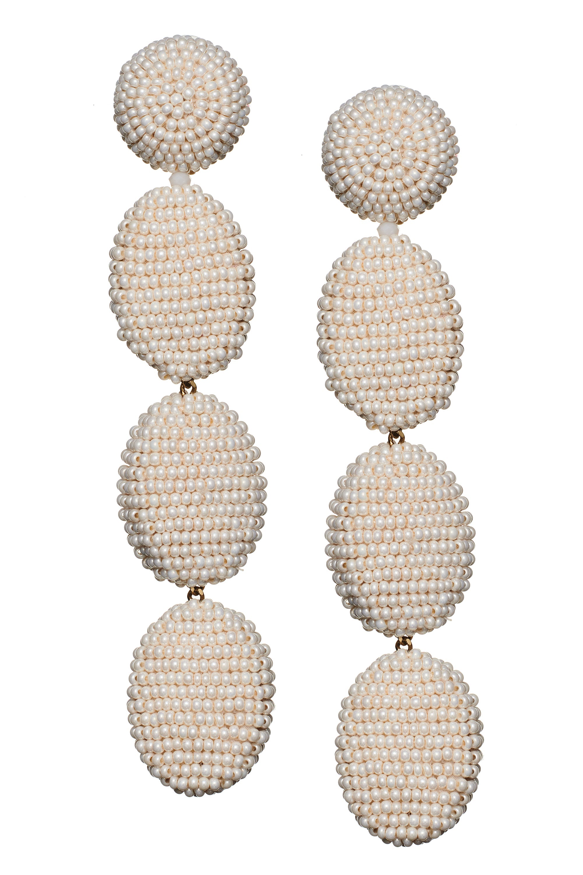 NATALIE EARRINGS - IVORY