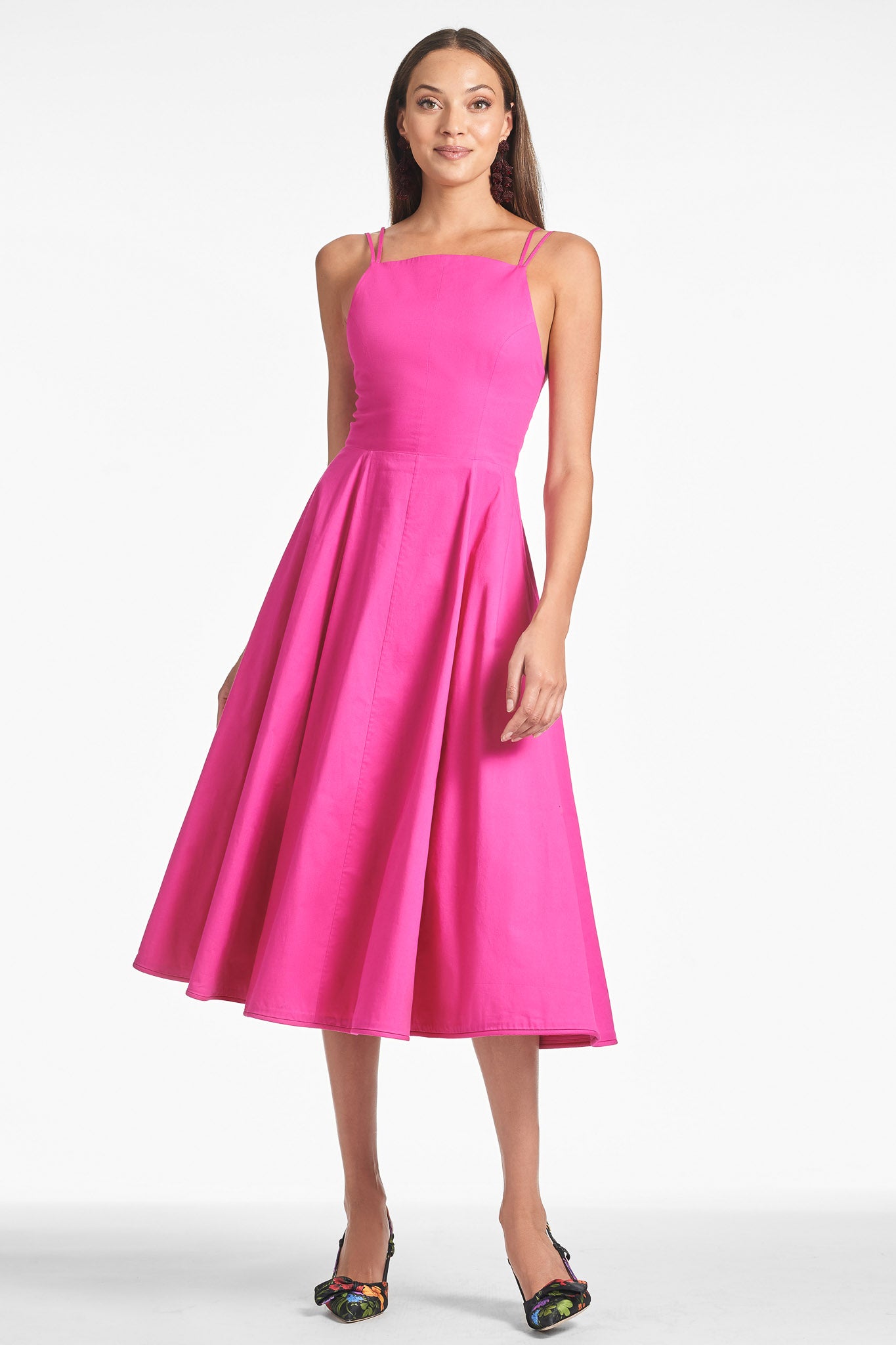 Jacinta Dress - Cerise