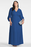 Jenny Gown - Washed Indigo - Final Sale