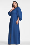 Jenny Gown - Washed Indigo - Final Sale