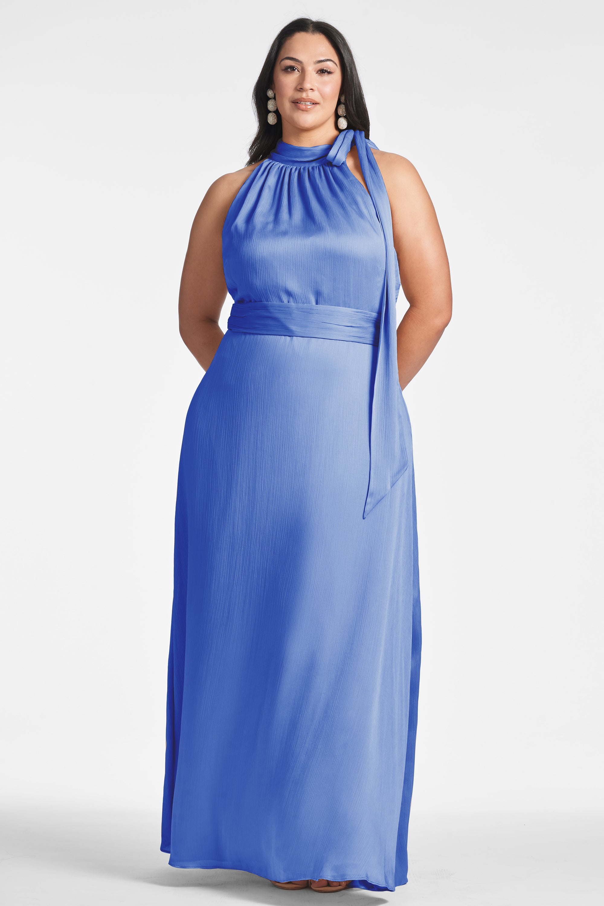 Kayla Gown in French Blue - Sachin & Babi