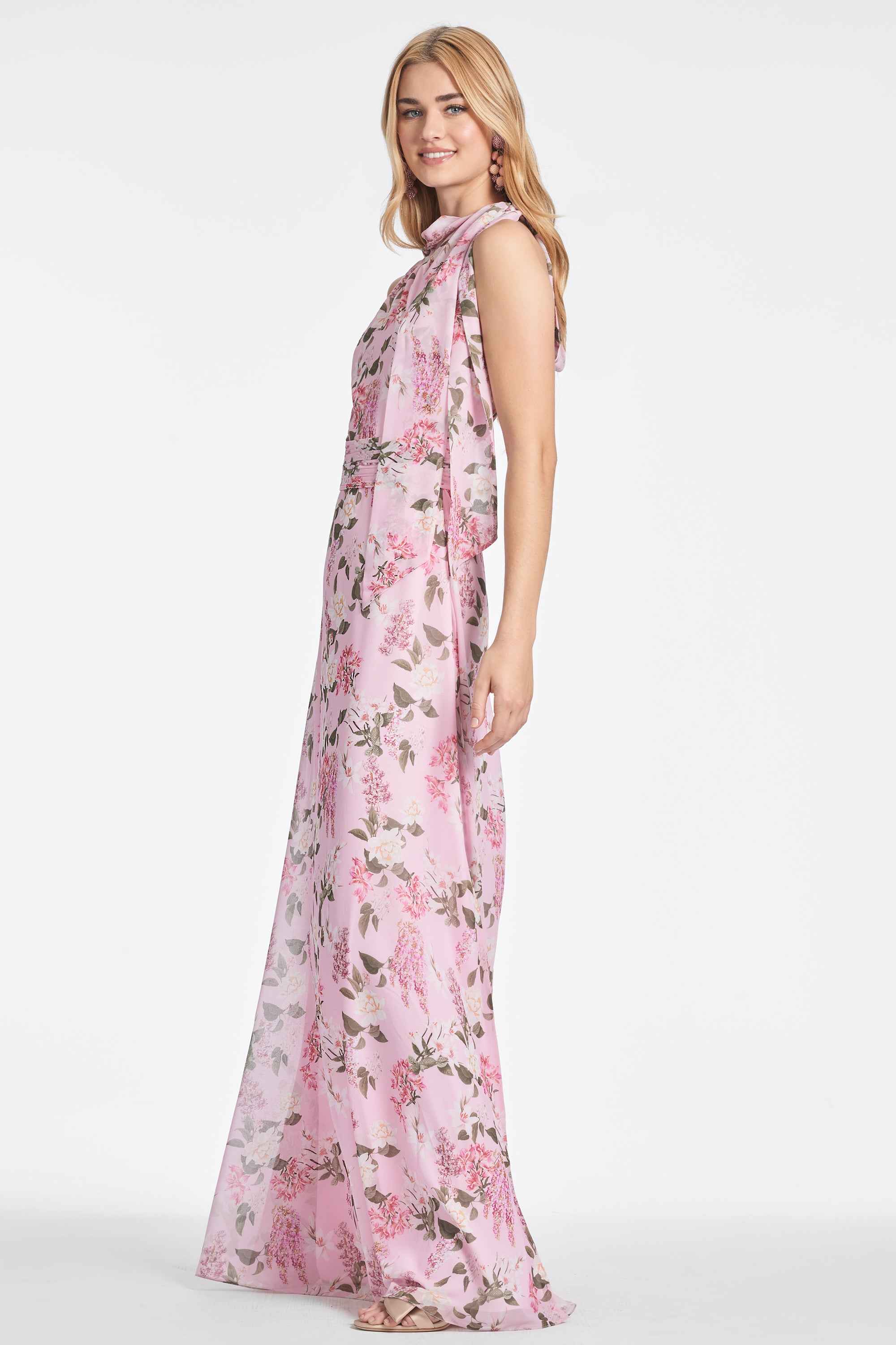 Kayla Gown - Pink Pearl Wisteria - Final Sale