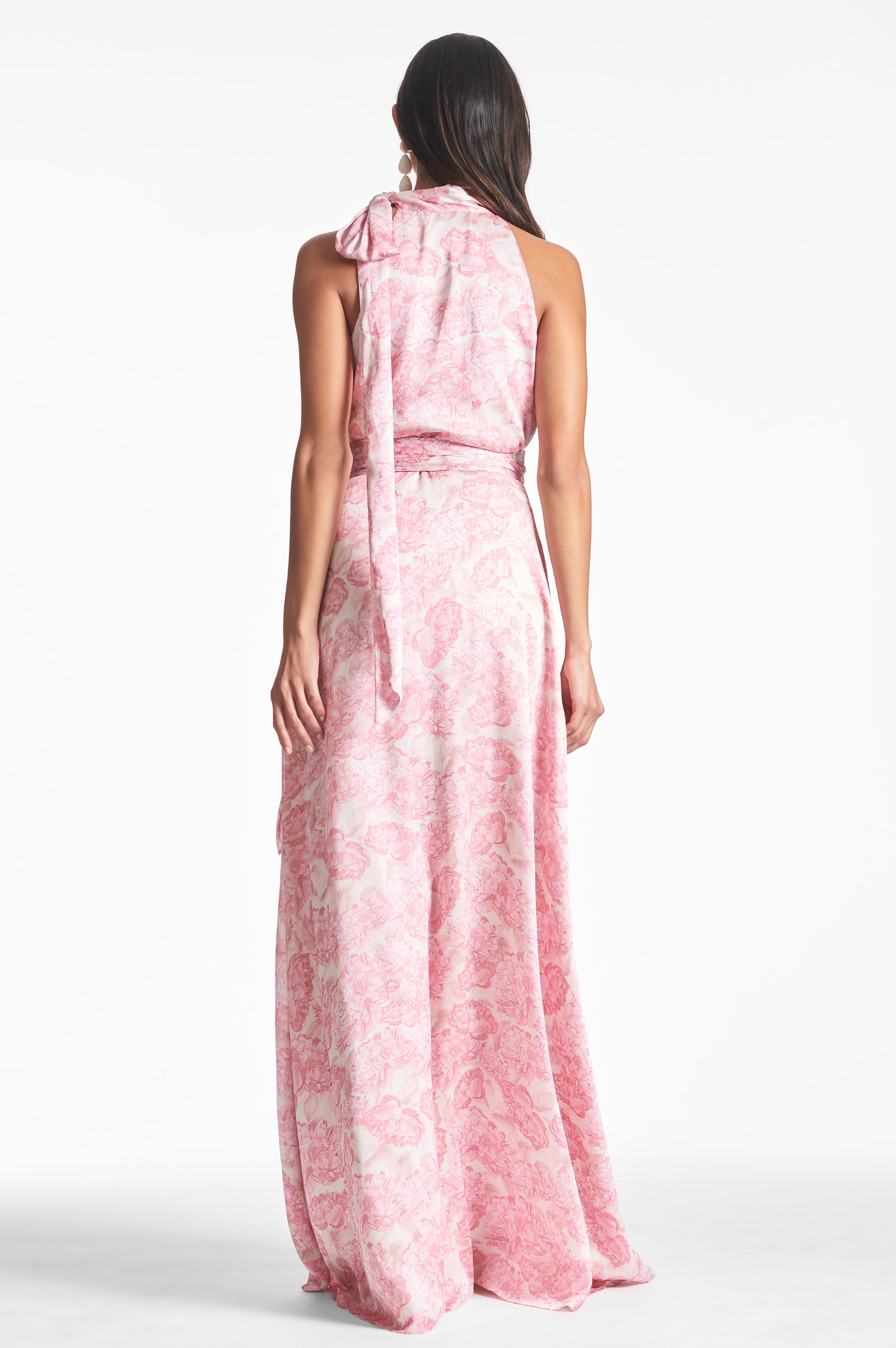 Kayla Gown - Rouge Damask Rose - Final Sale