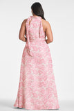 Kayla Gown - Rouge Damask Rose - Final Sale