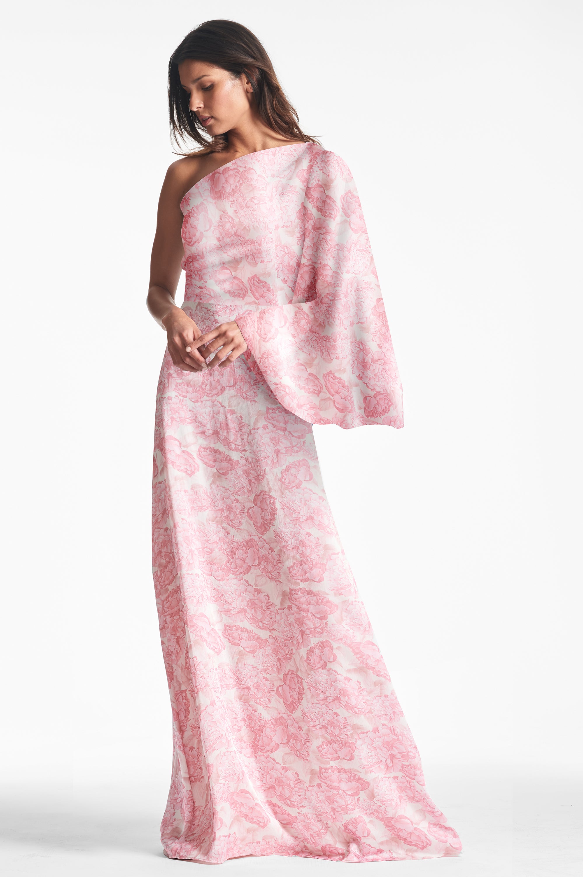 Keely Gown - Rouge Damask Rose - Final Sale