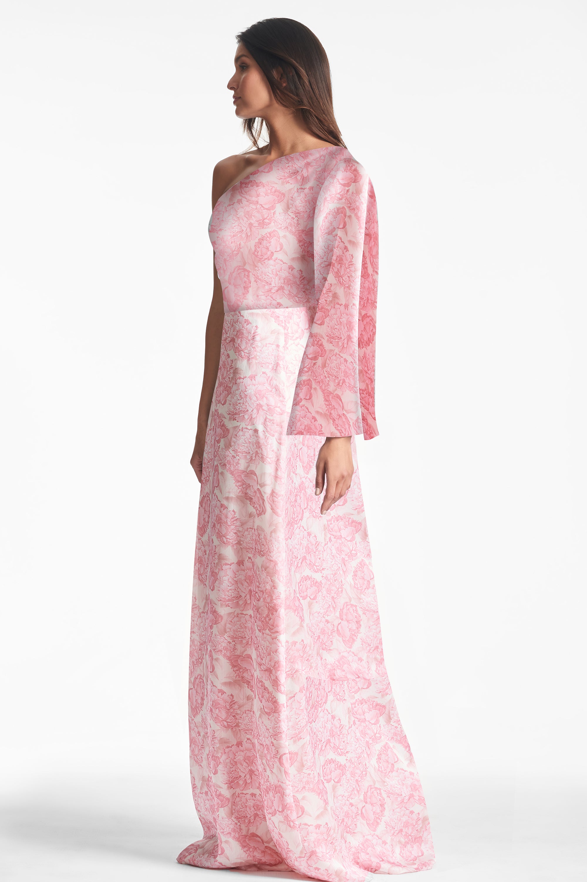 Keely Gown - Rouge Damask Rose - Final Sale