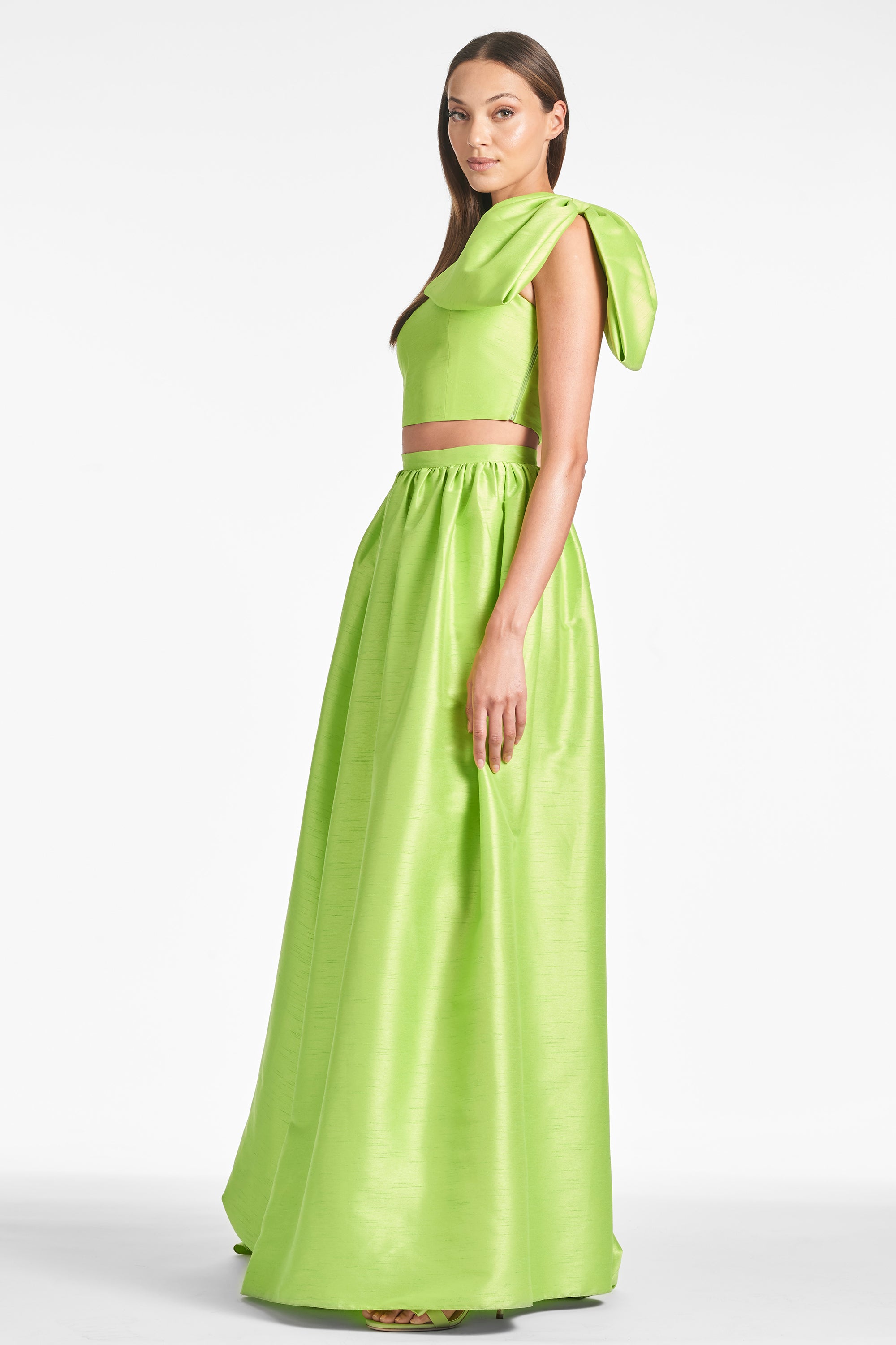 Sydney Skirt - Electric Lime - Final Sale