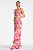 Lana Gown - Deep Pink Dahlia