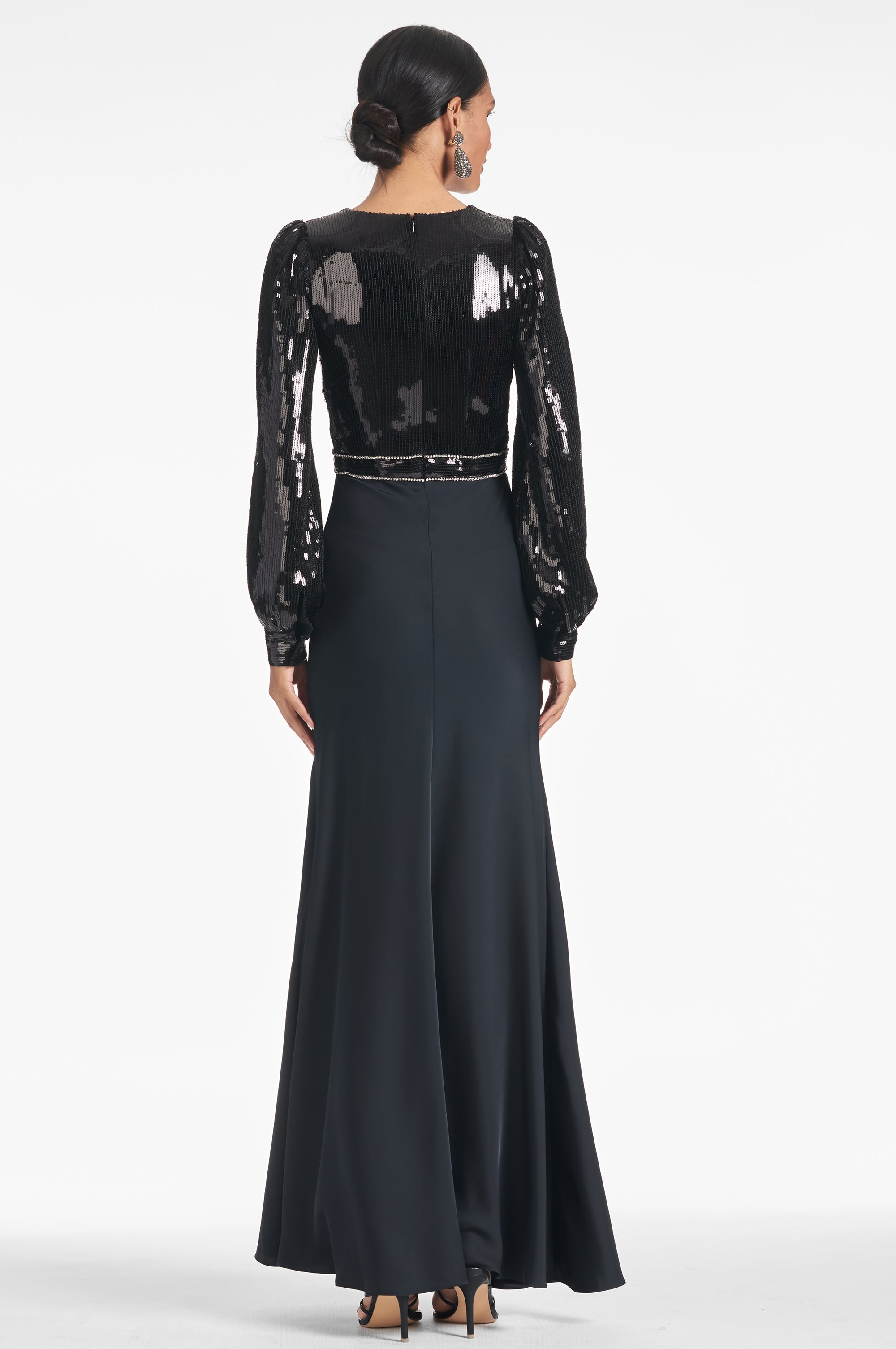 Lane Gown - Black - Final Sale