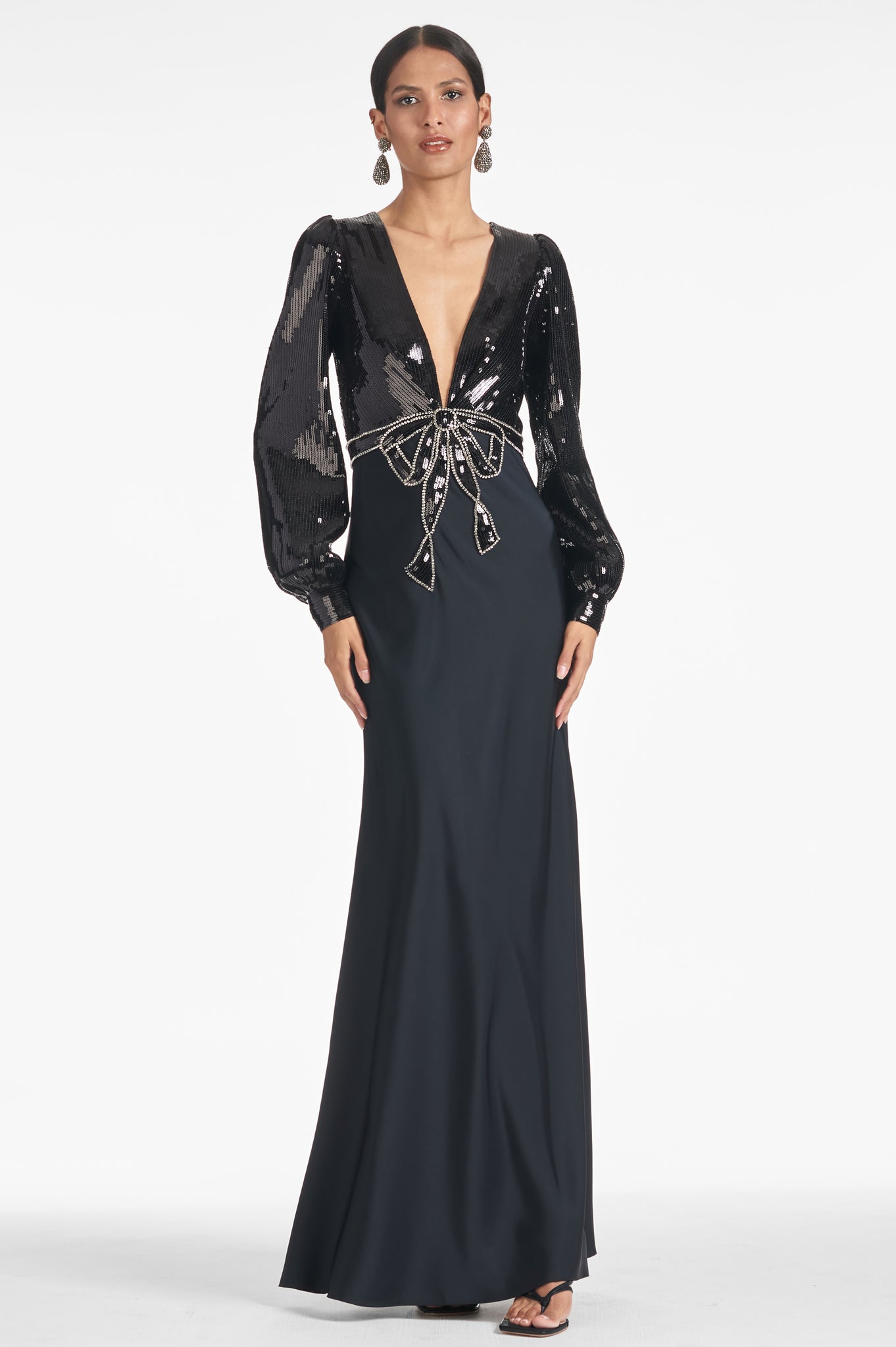 Lane Gown - Black - Final Sale