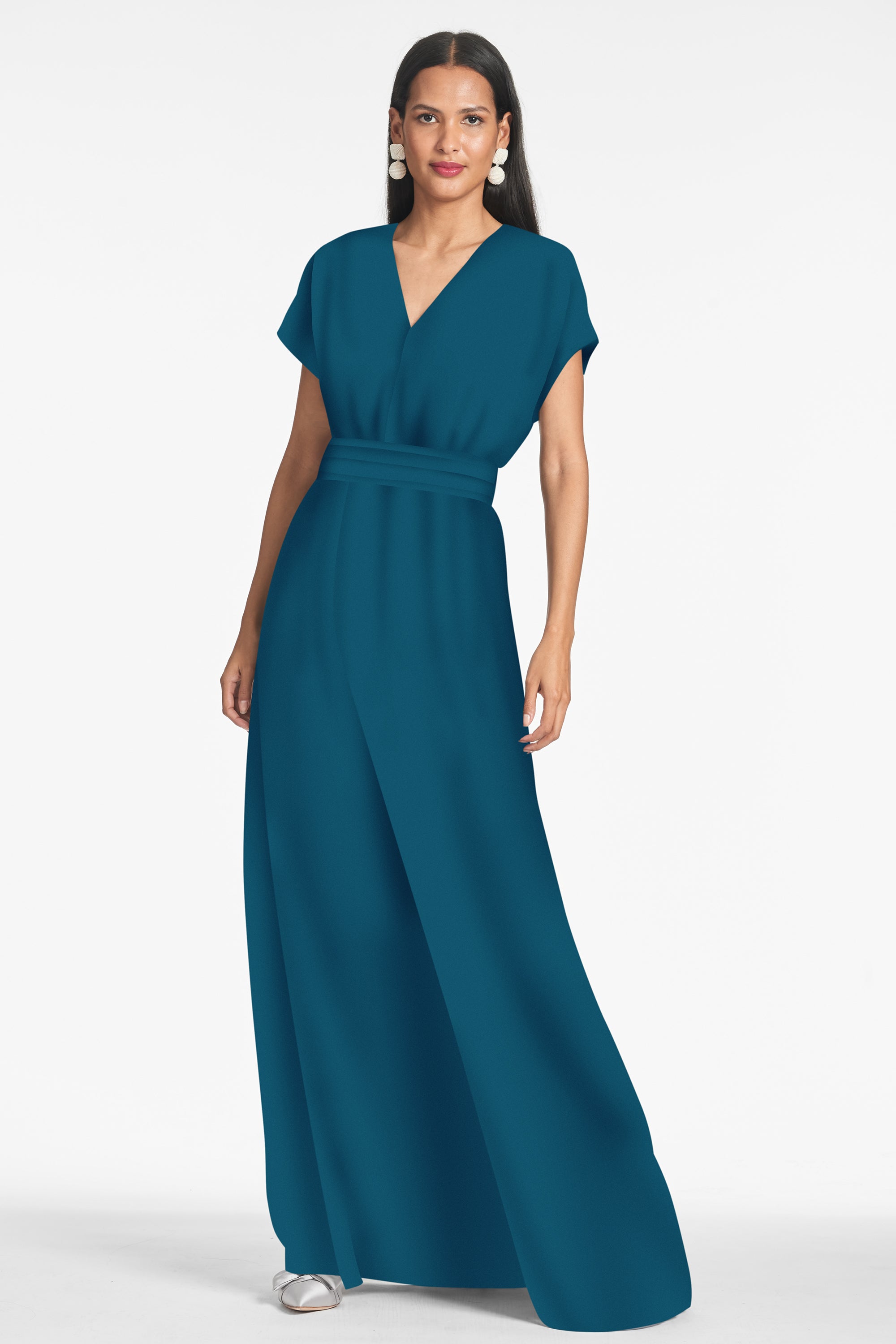 Leah Gown - Bottle Green