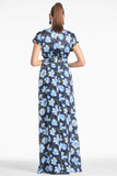 Leah Gown - Ocean Blue Magnolia - Final Sale