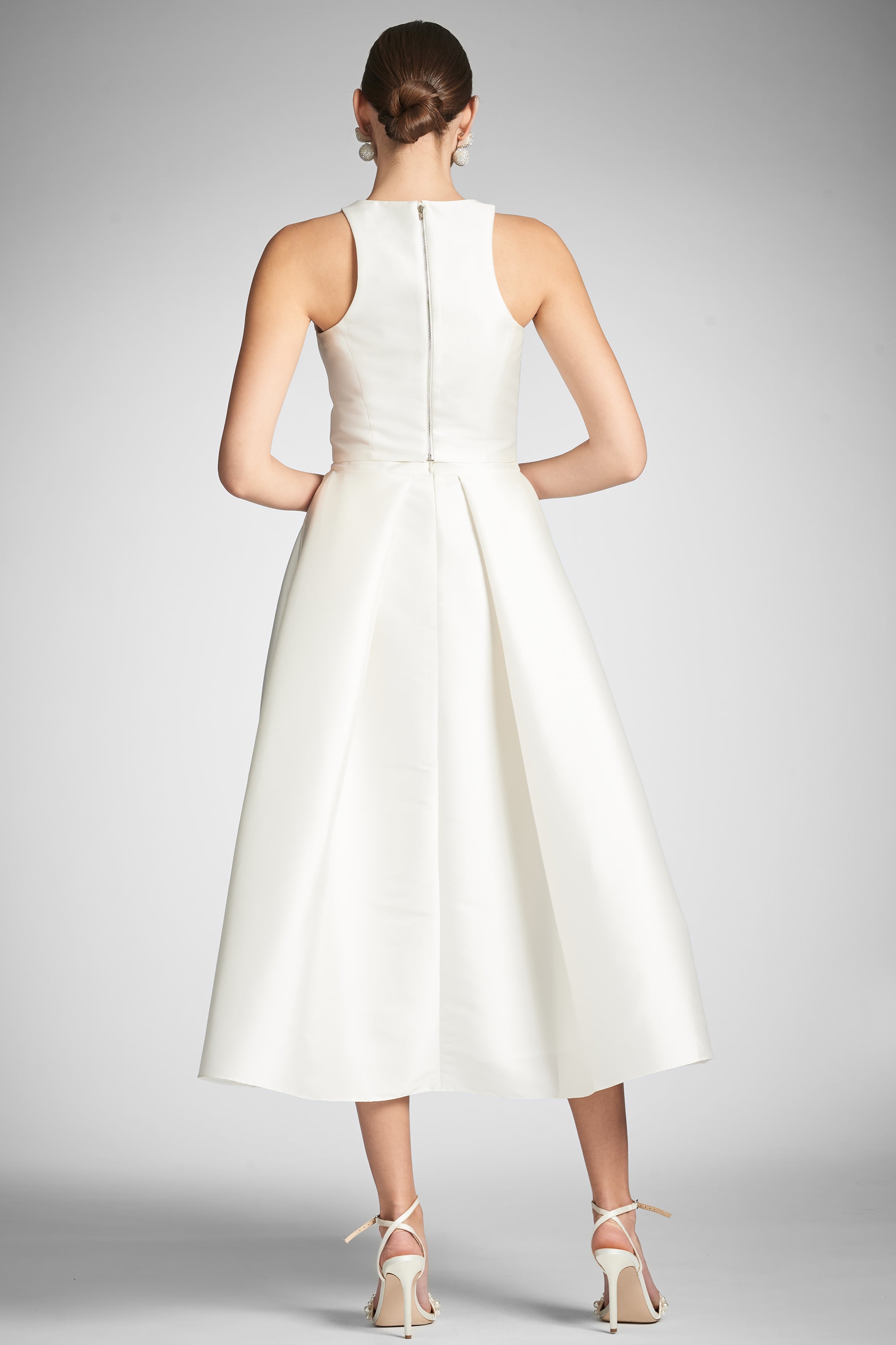 Leighton Skirt - Off White - Mikado