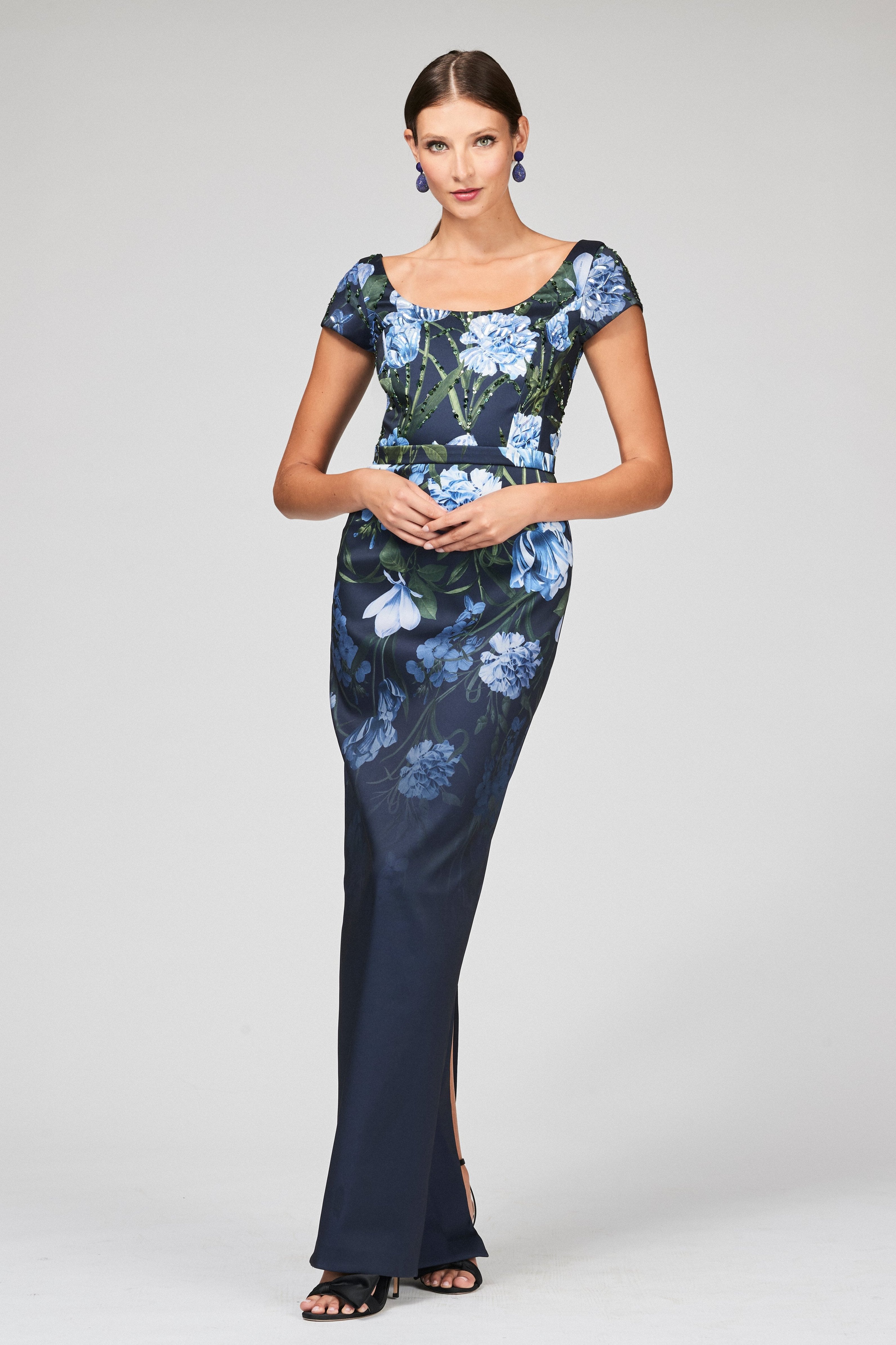 EMBELLISHED GRACE GOWN - NIGHT SKY PRIMA GARDEN