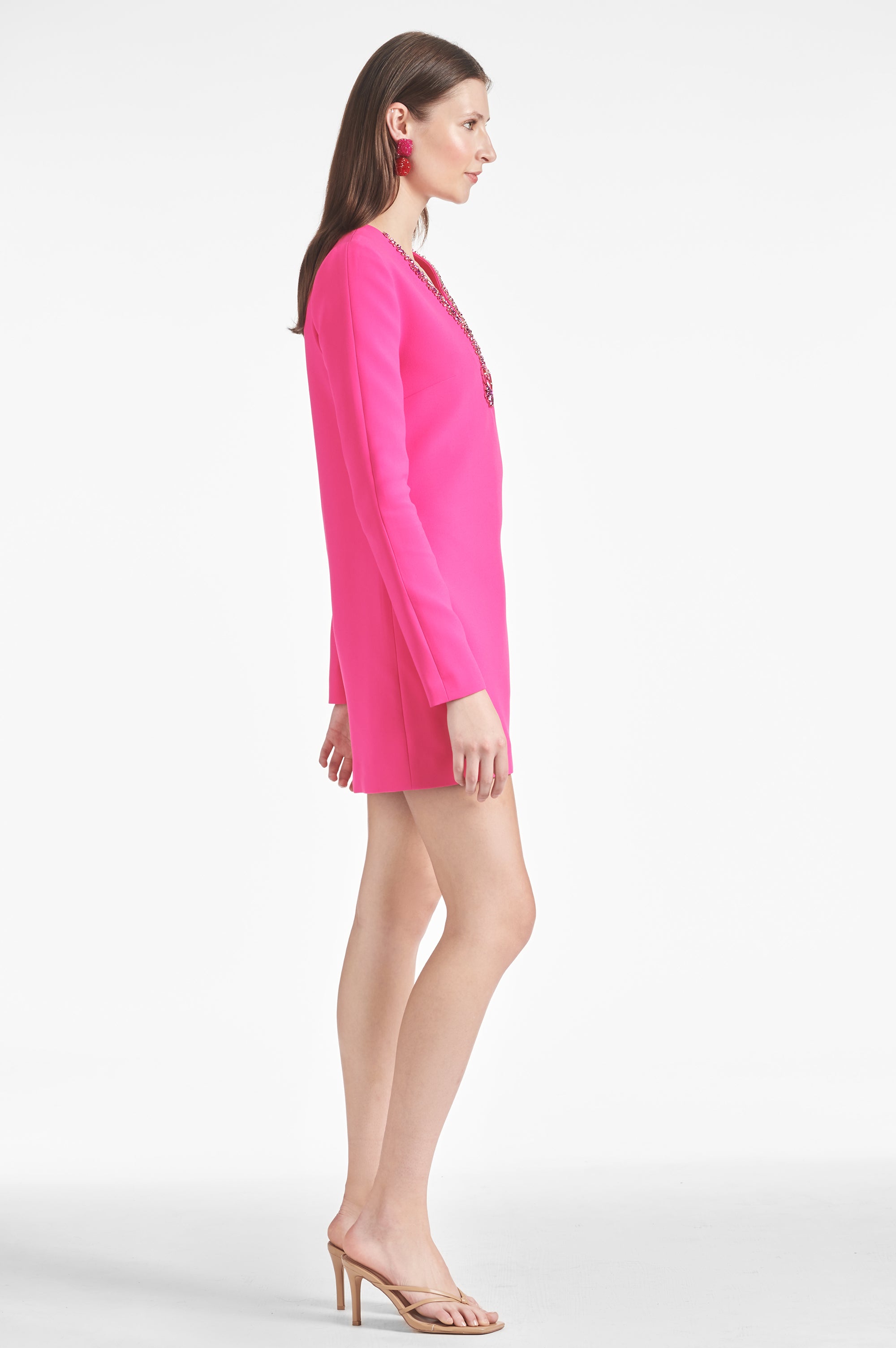 Lorelei Dress - Electric Pink - Final Sale