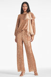 Sequin Bri Pant - Honey