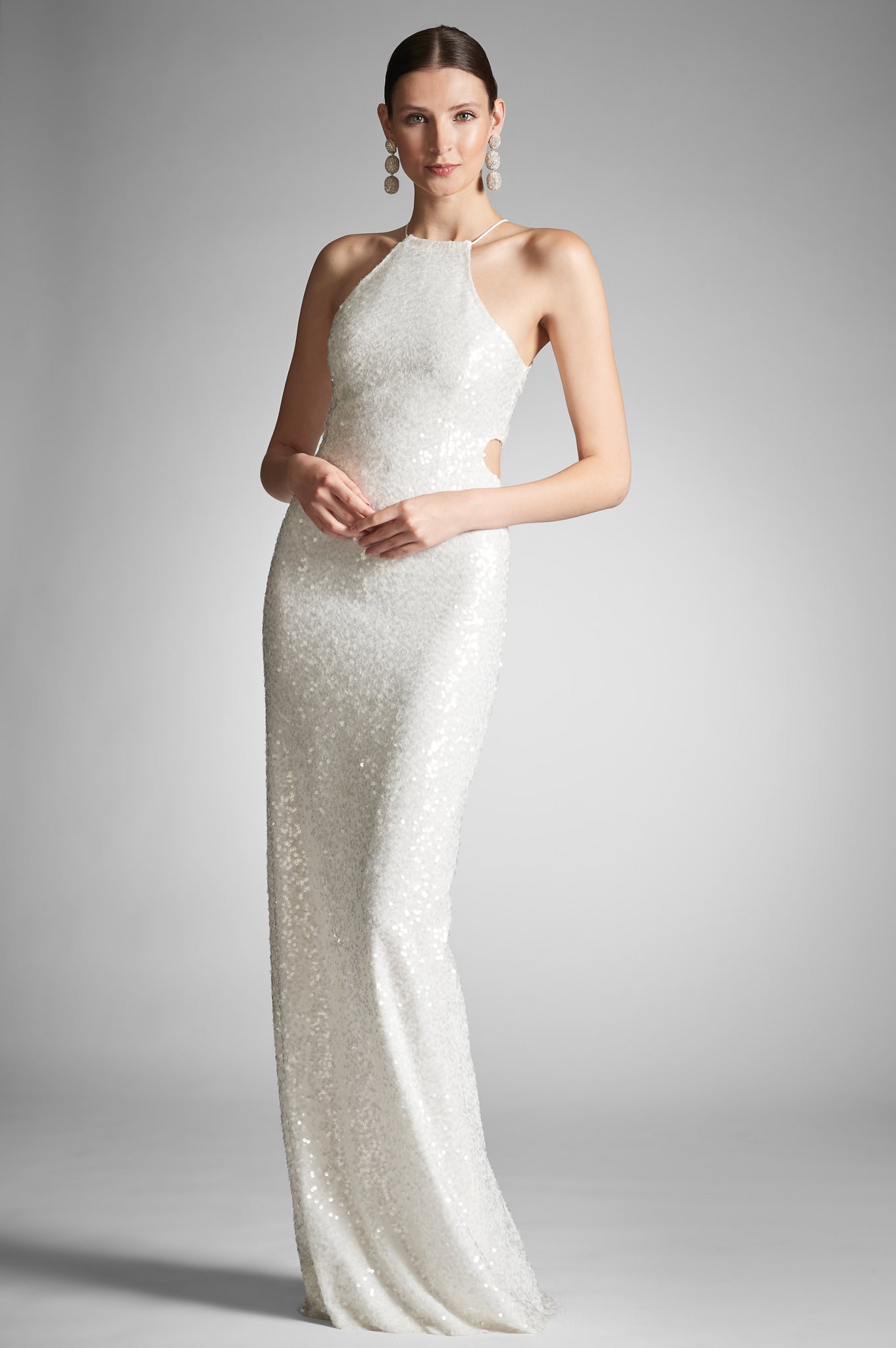 Morgan Gown - Ivory Sequins - Final Sale