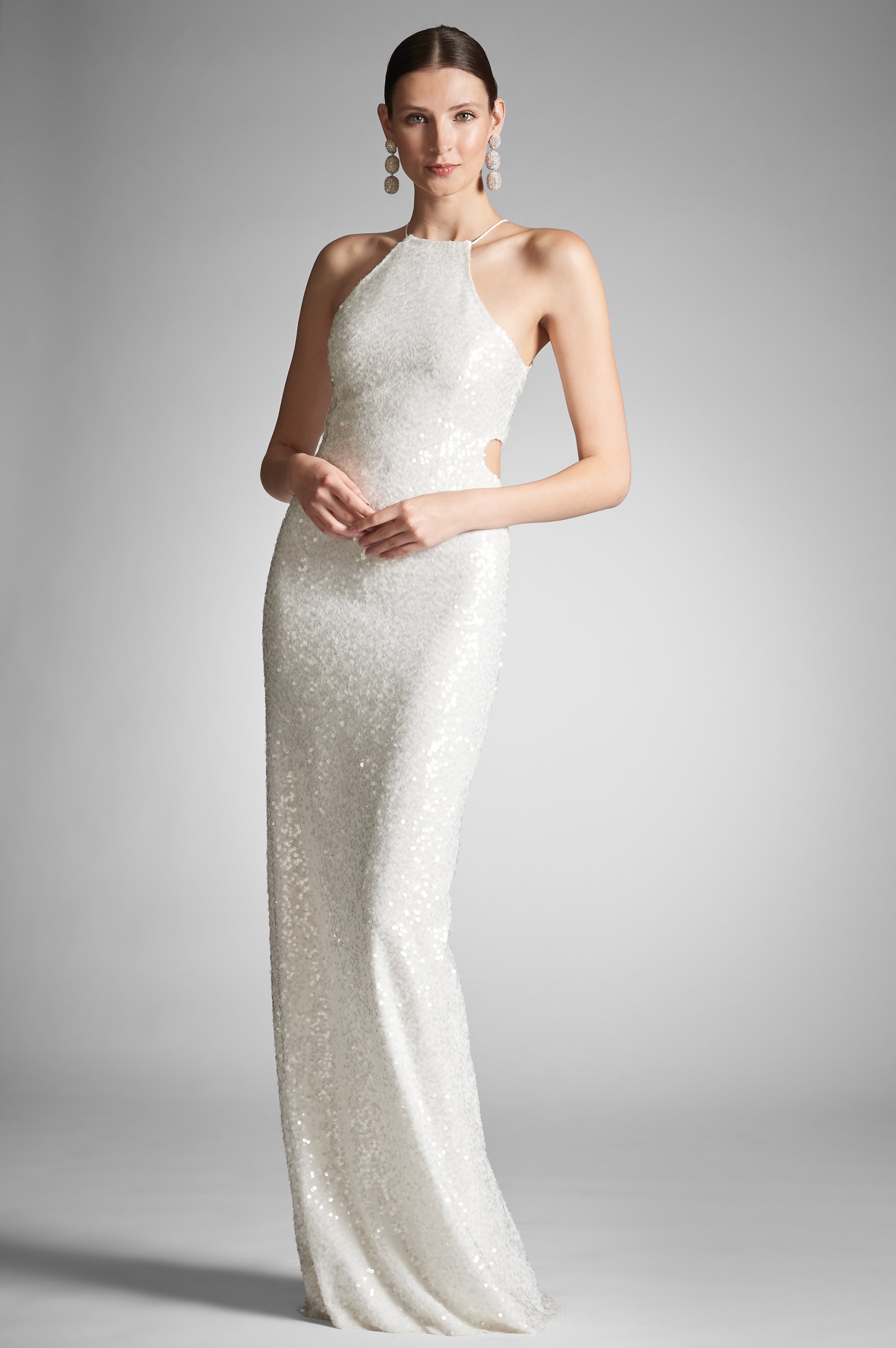 Morgan Gown - Ivory Sequins