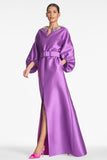 Olympia Gown - Grape - Final Sale