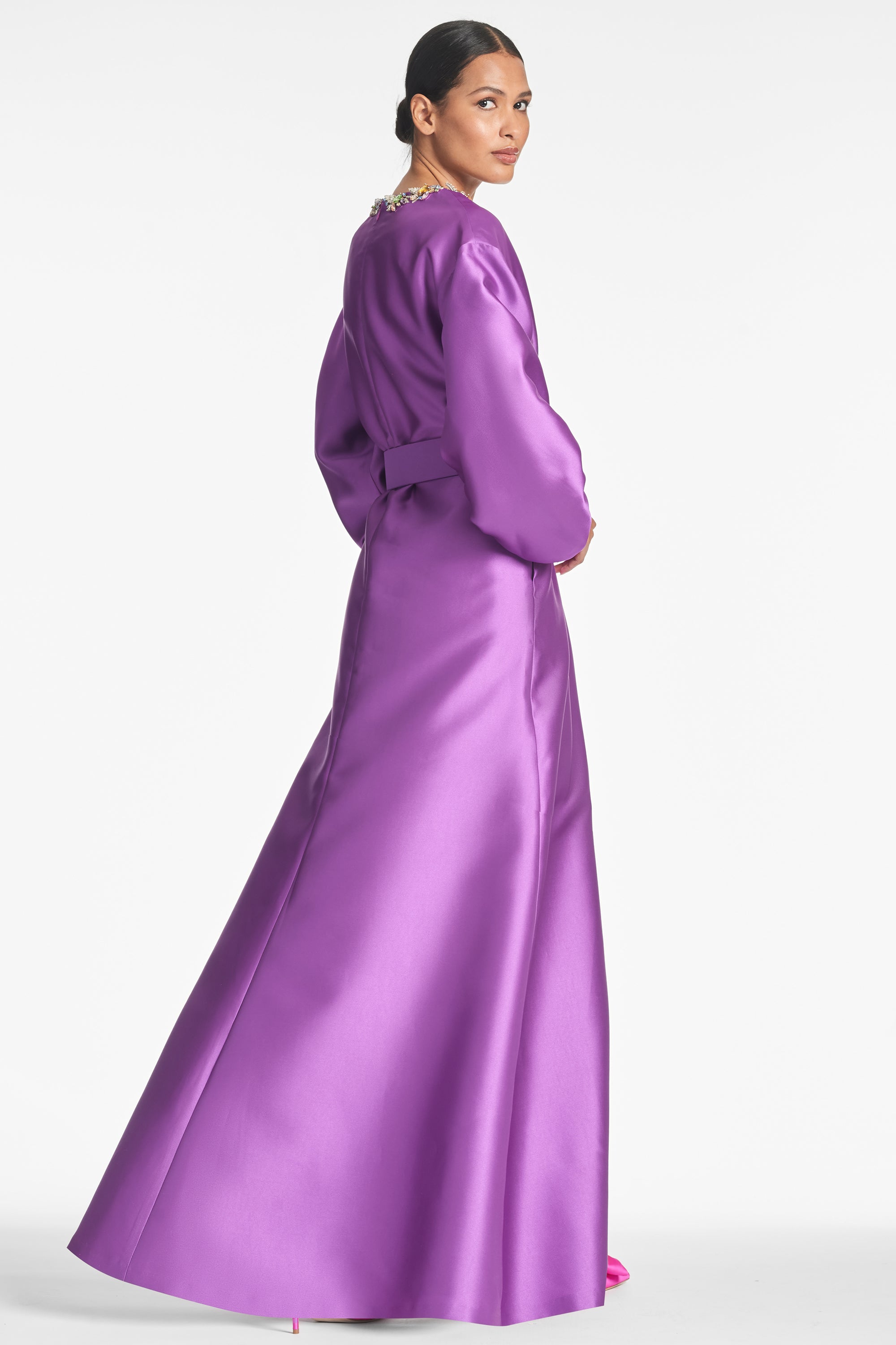 Olympia Gown - Grape - Final Sale