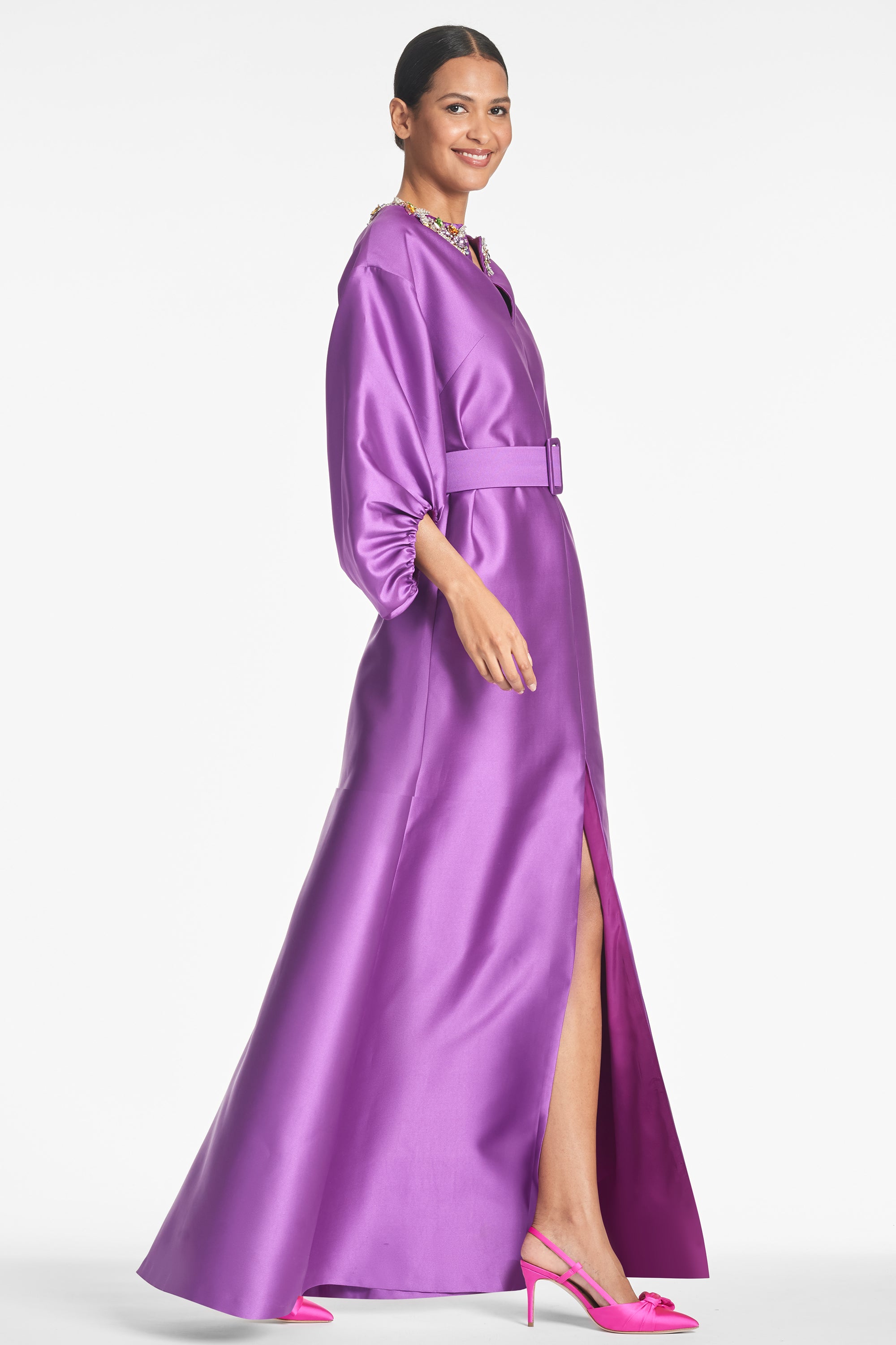 Olympia Gown - Grape - Final Sale