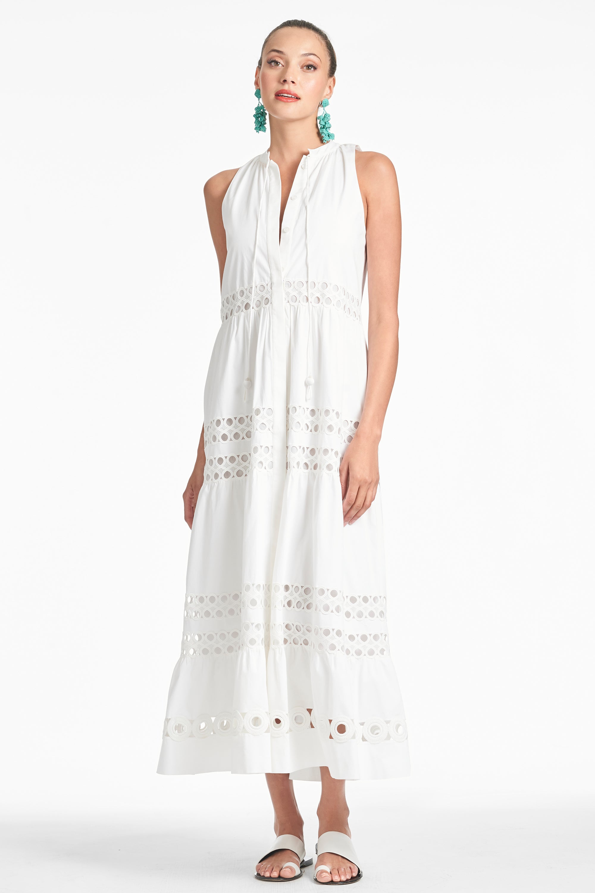 Positano Dress - White