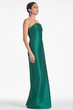 Preston Gown - Emerald - Final Sale