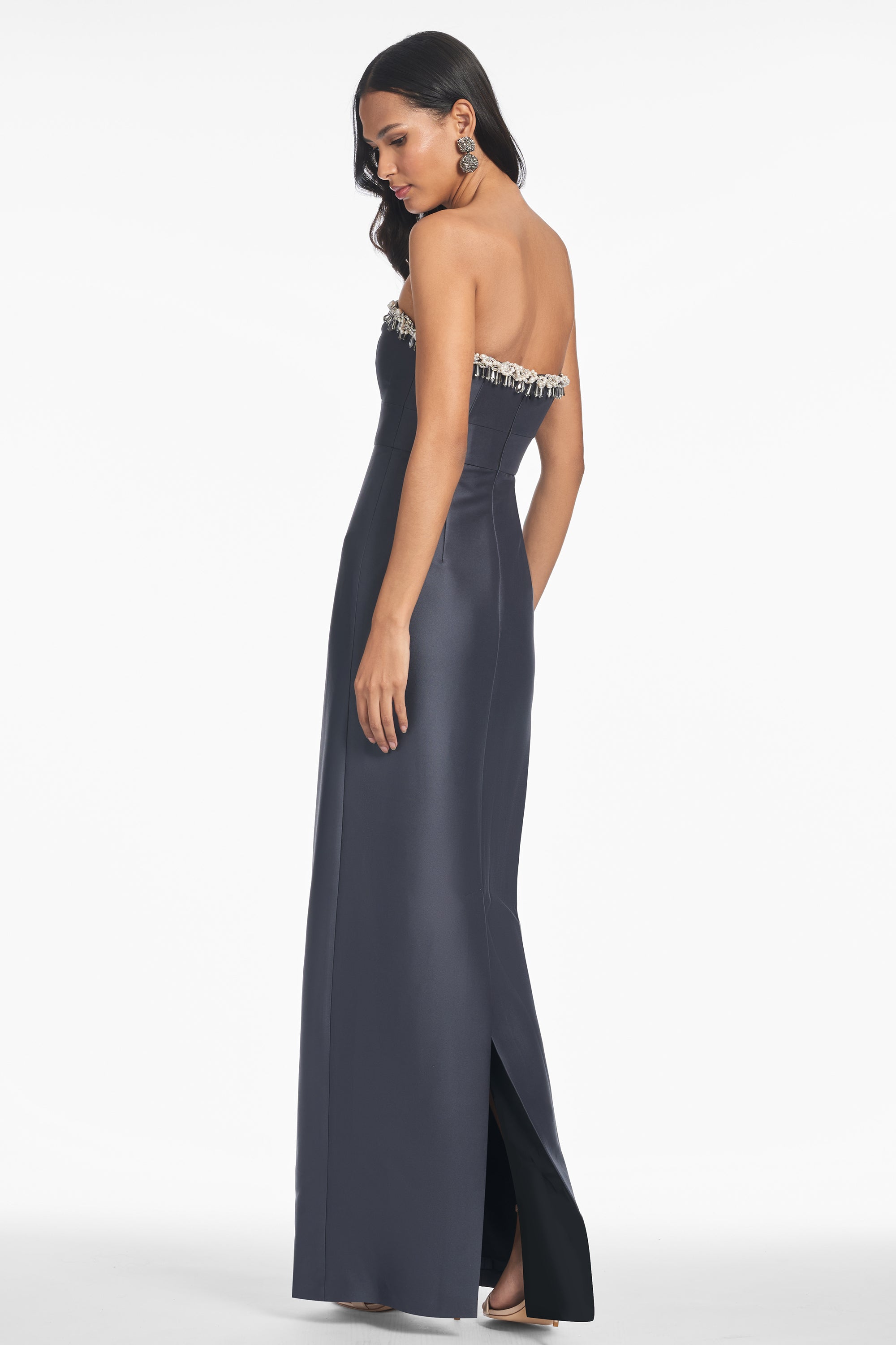 Hedy Gown - Charcoal