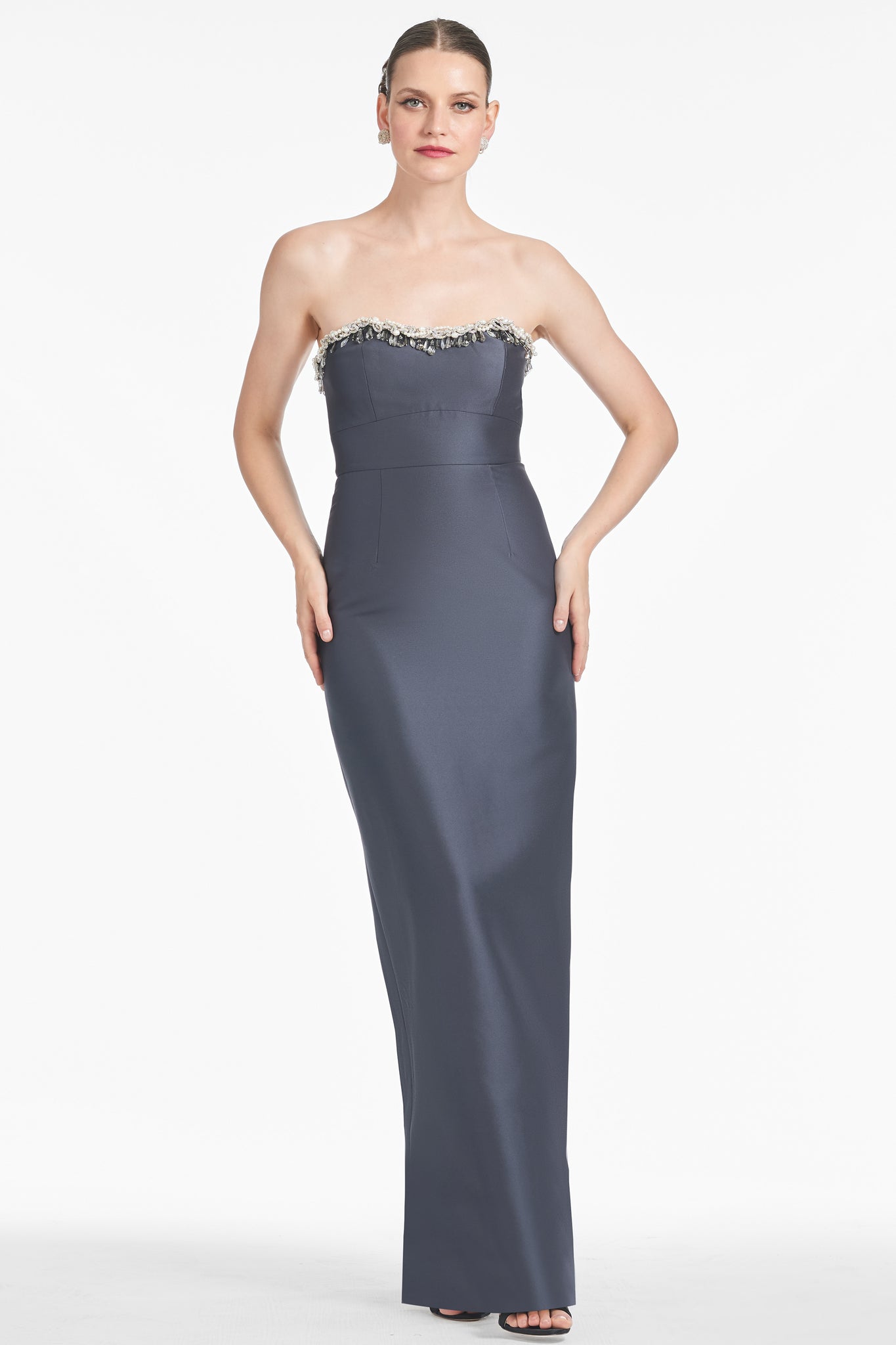 Hedy Gown - Charcoal