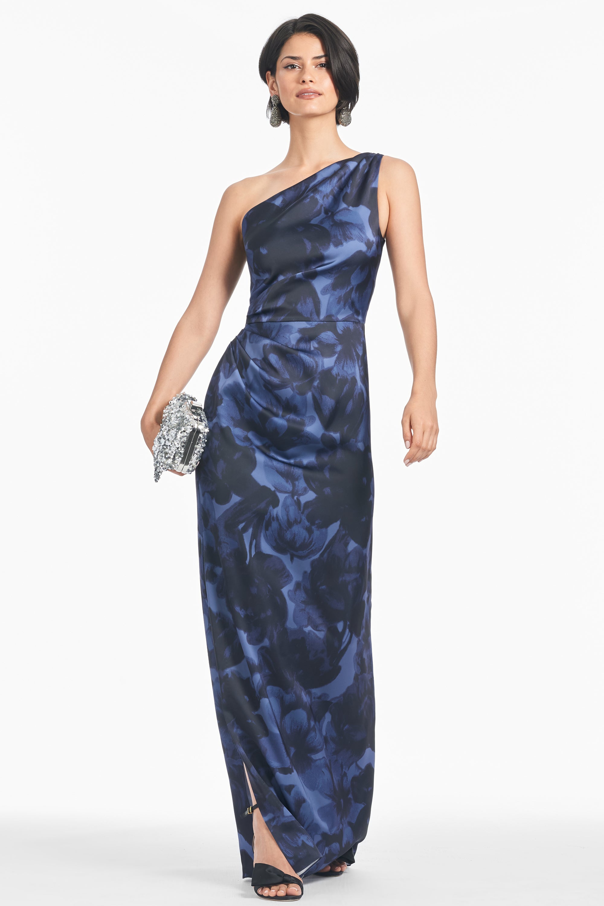 Delancy Gown - Deep Ocean Bouquet