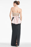 Marilyn Gown - Blush/Black