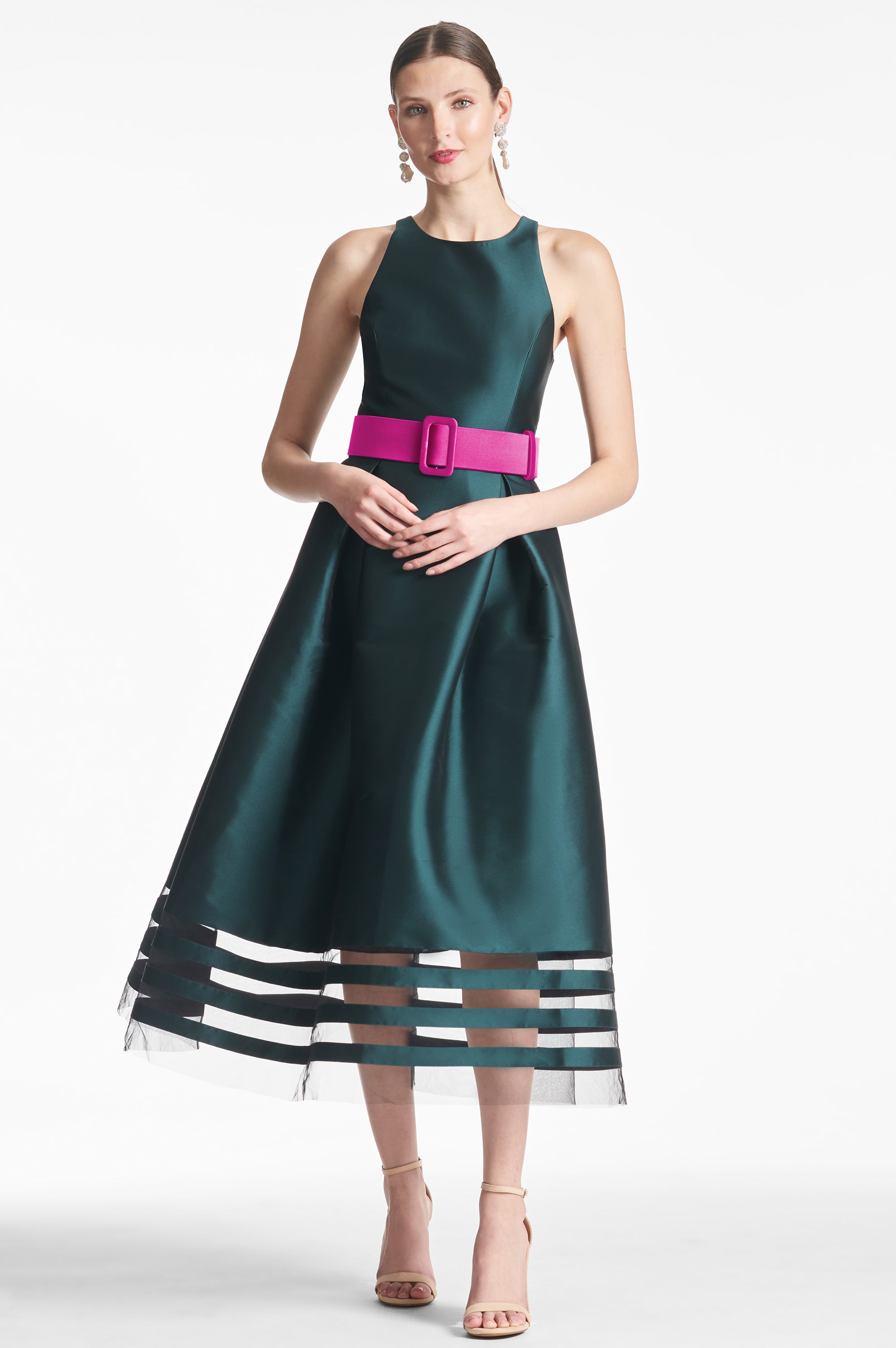 Rani Dress - Forest Green