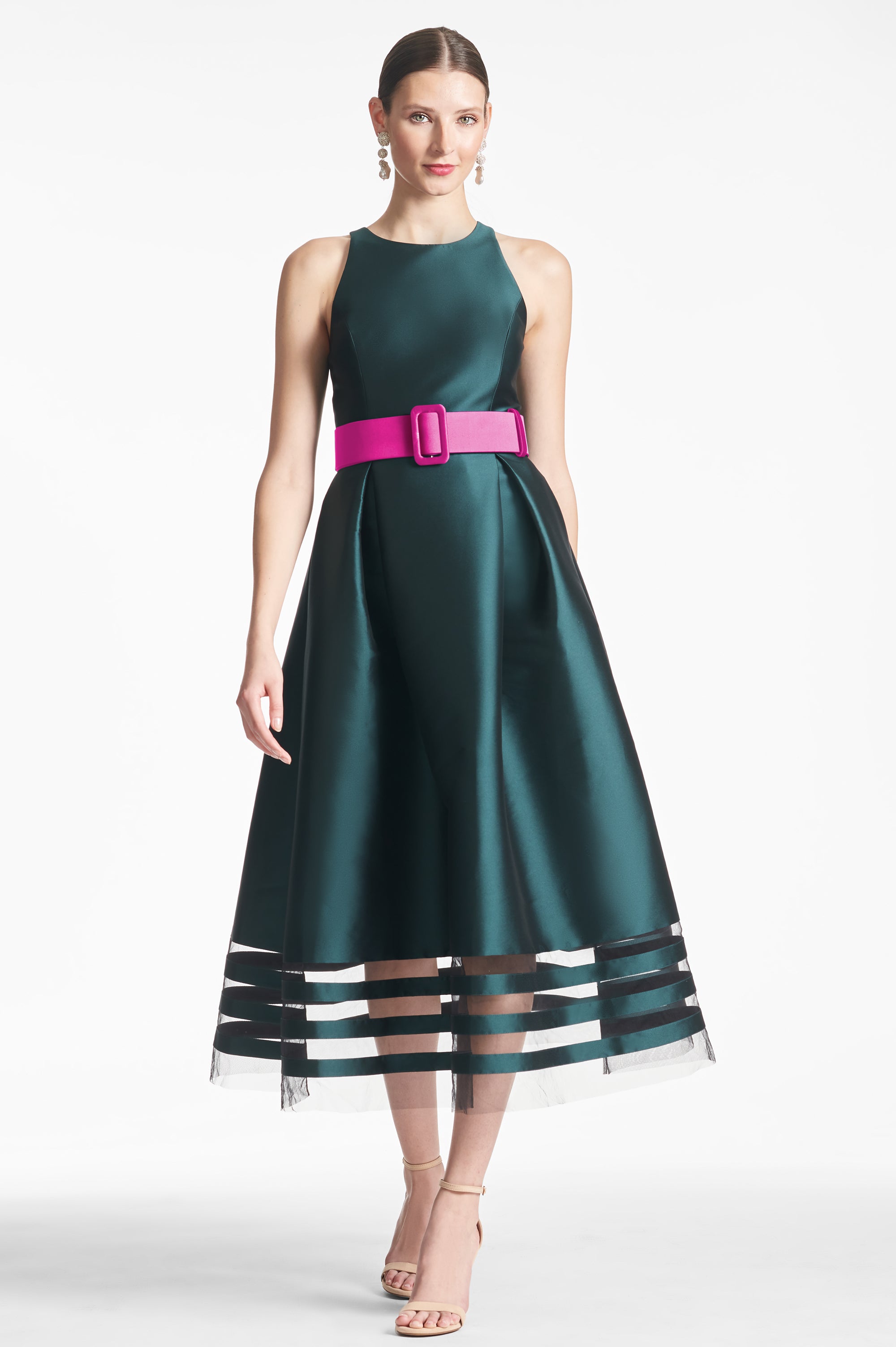 Rani Dress - Forest Green