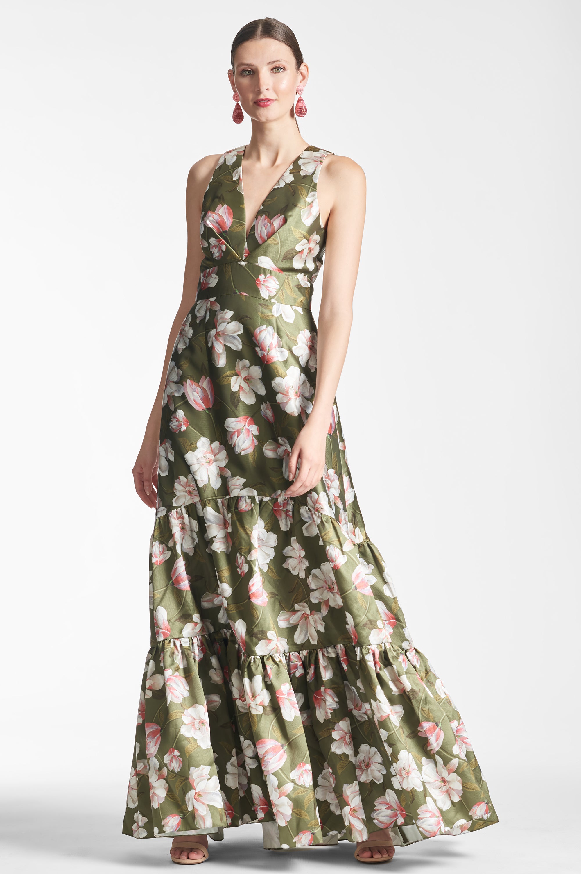 Rori Gown - Moss Magnolia