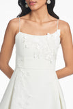 EMBELLISHED AUDRA DRESS - IVORY