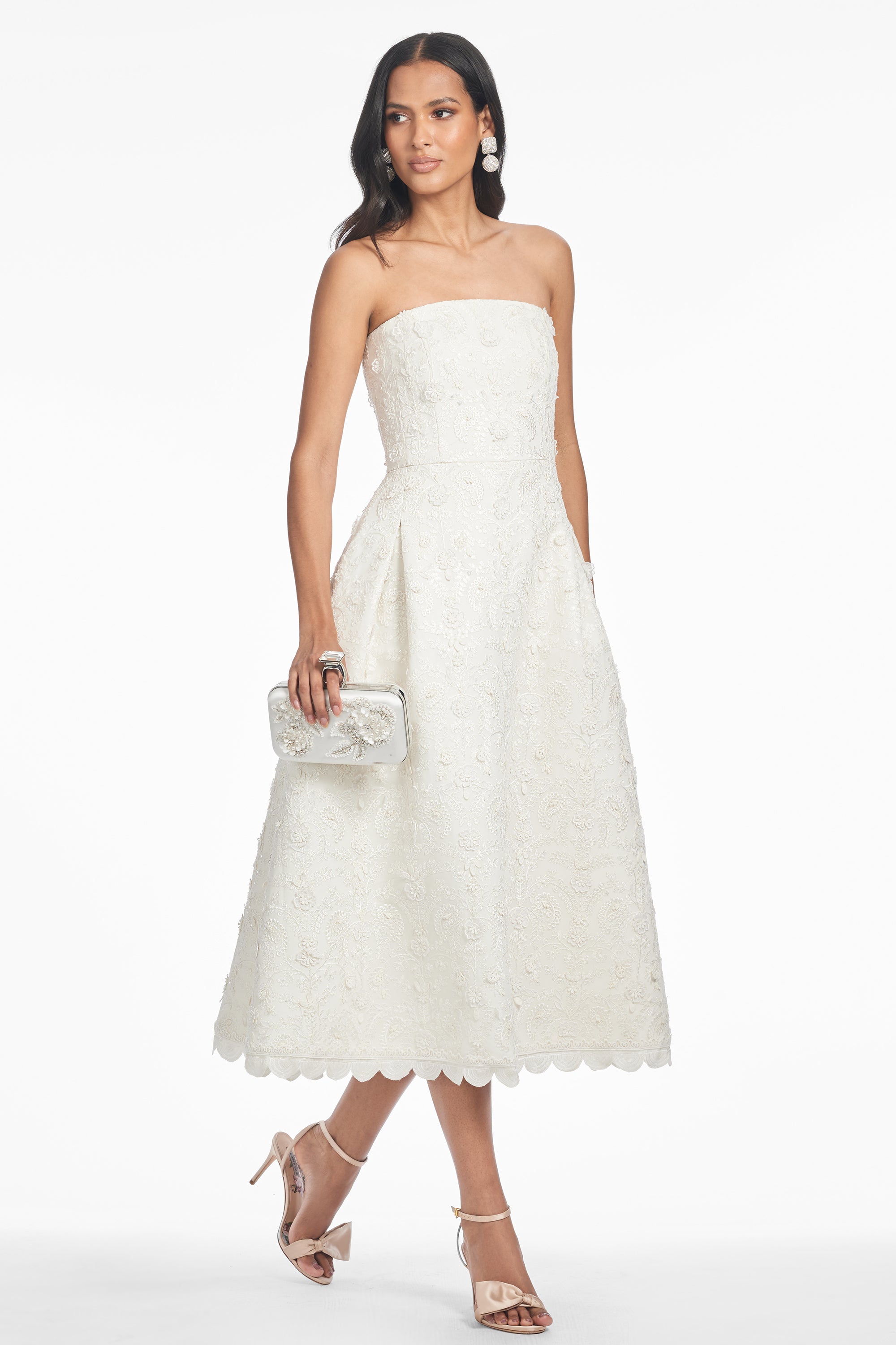 SHAY DRESS - IVORY