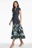 GANIKA DRESS - NIGHT SKY PRIMA GARDEN