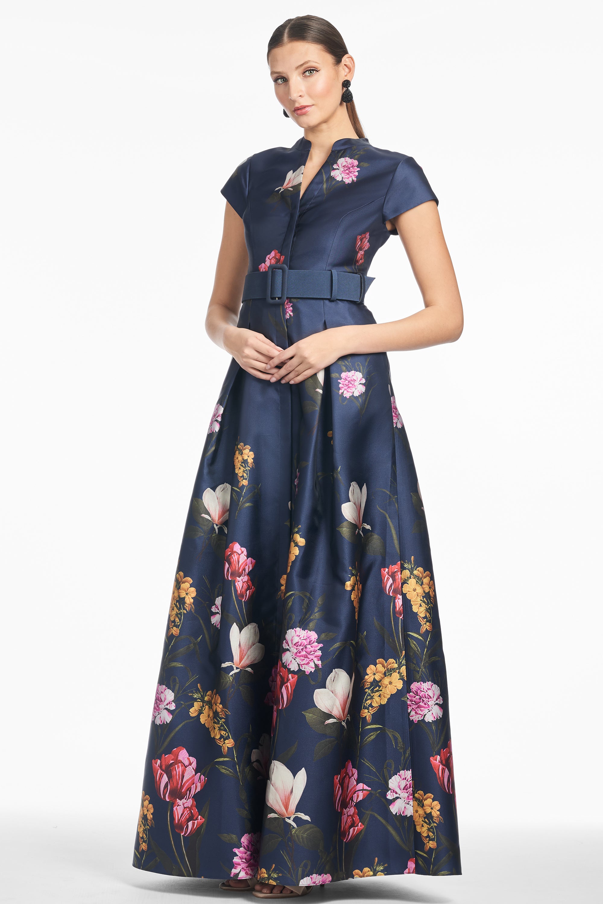 MARTA GOWN - DARK MIDNIGHT GARDEN